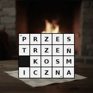 Hasło krzyżówkowe przestrzeń poza obszarem ziemskiej atmosfery - przestrzeń kosmiczna – rozwiązanie, synonimy, podpowiedzi i definicje krzyżówkowe